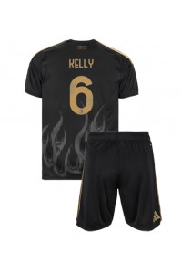 Juventus Lloyd Kelly #6 Jalkapallovaatteet Lasten Kolmas peliasu 2026-27 Lyhythihainen (+ Lyhyet housut)